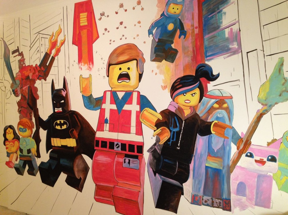 Стена по мотивам Лего. Часть 5