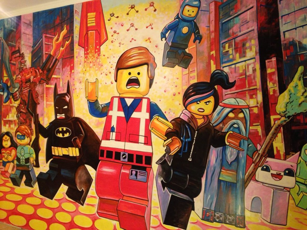 Стена по мотивам Лего. Часть 7