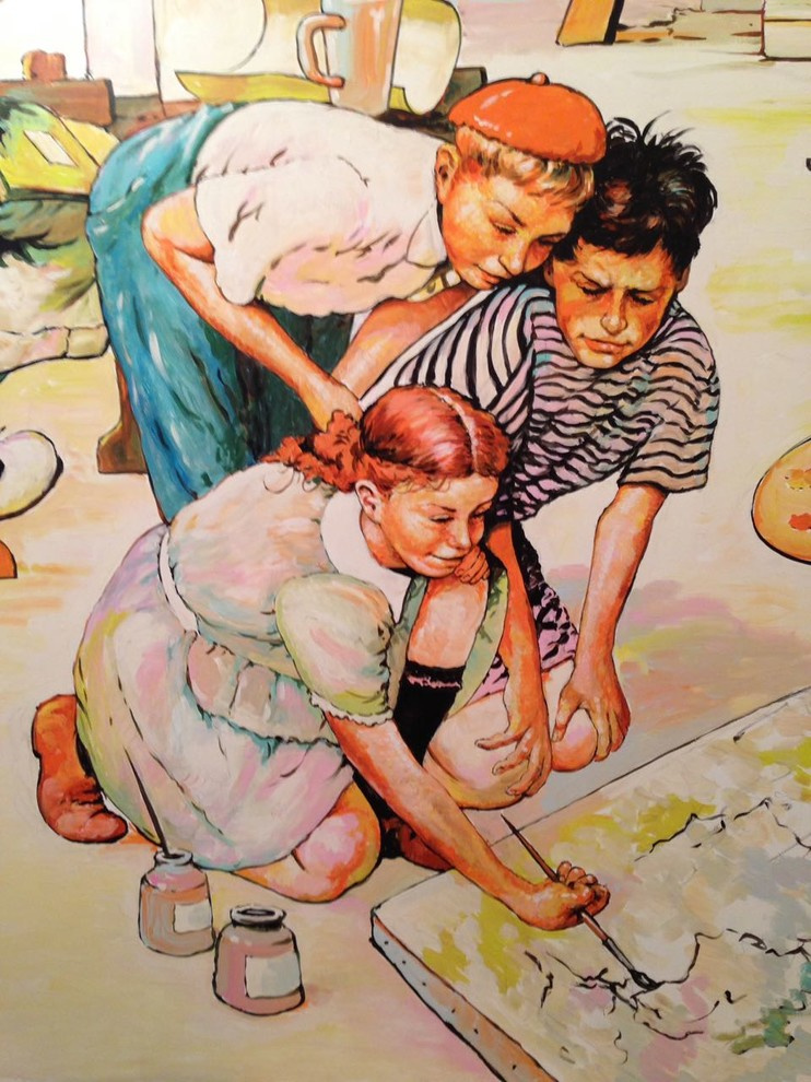 Обложка проекта: Роспись детской