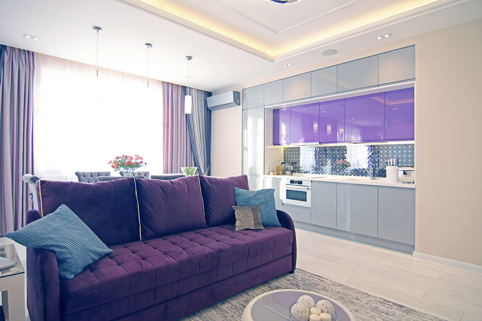 дизайн квартиры жк Континенталь 66 м² - ремонт