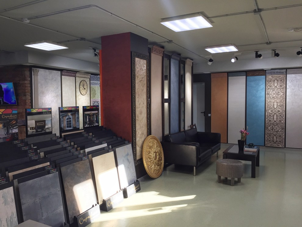 Обложка проекта: интерьер салона