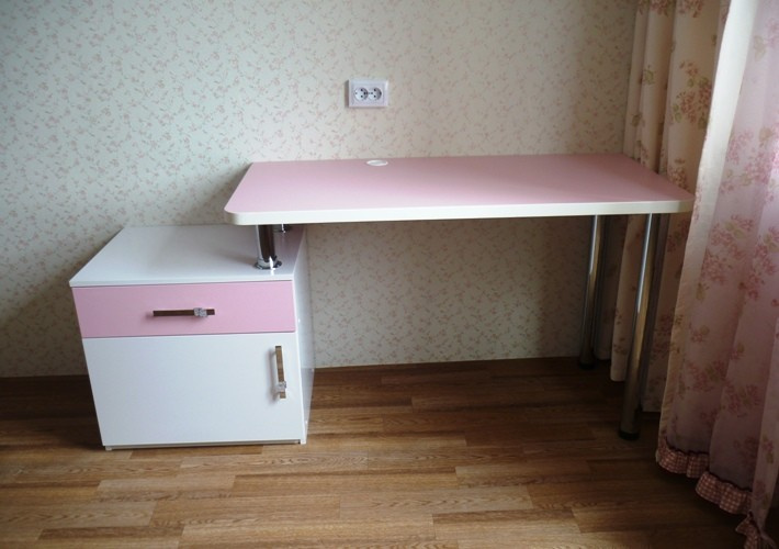 Обложка проекта: Детская для девочки в стиле прованс. ул. Краснореченская