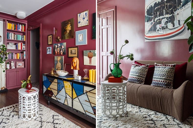 Квартира дизайнера Нади Зотовой