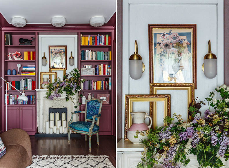 Квартира дизайнера Нади Зотовой