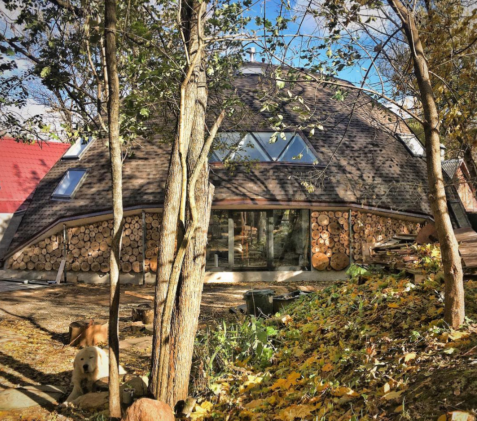 Обложка проекта: Частный дом, проект "Четвертьхаус"