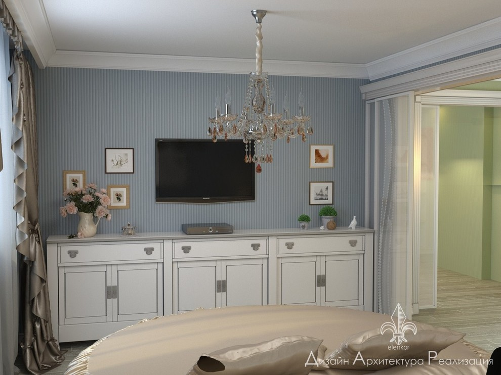 спальня квартира-студия жк Европейский