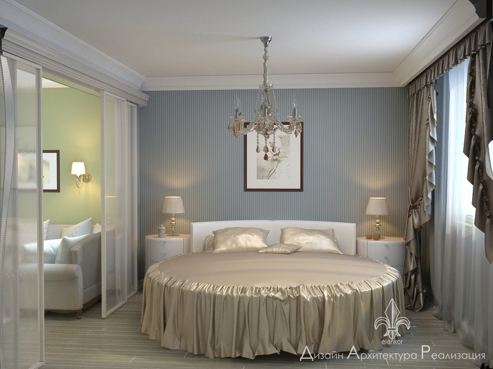 Обложка проекта: спальня квартира-студия жк Европейский