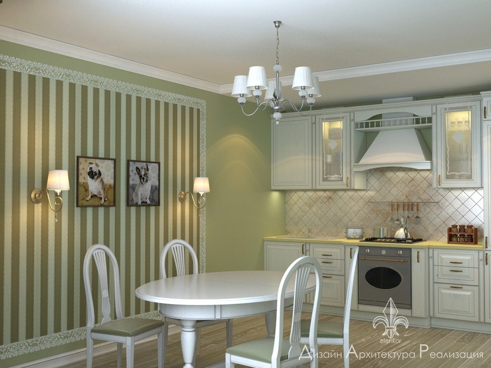 Обложка проекта: кухня гостиная квартира-студия жк Европейский