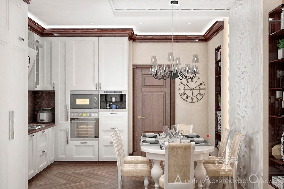 Обложка проекта: кухня квартира 115 м2 Черкесск