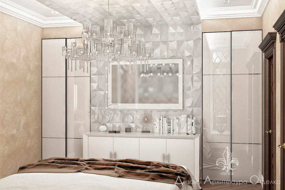 Обложка проекта: спальня квартира 115 м2 Черкесск