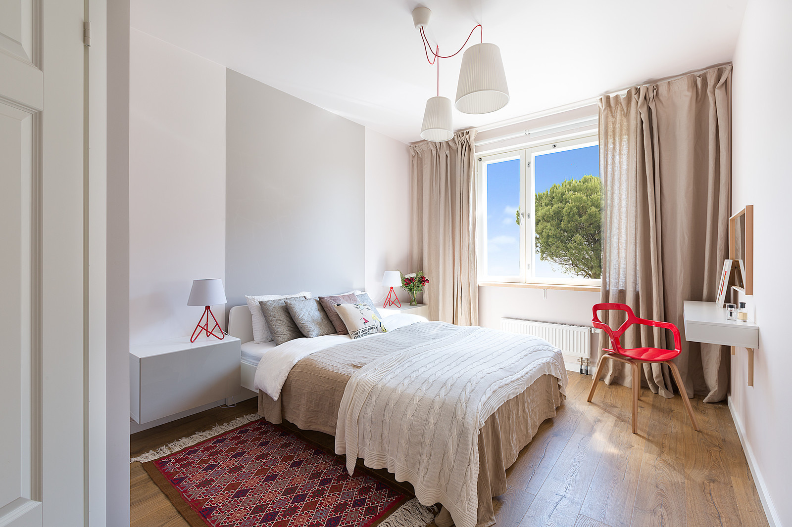 Скандинавская история о легкости и чистоте (2 спальни, 3 гардеробных)