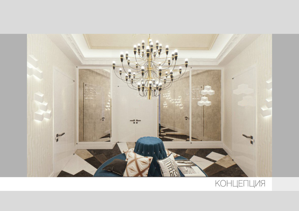 Интерьер квартиры дизайн,проектирование,реализация