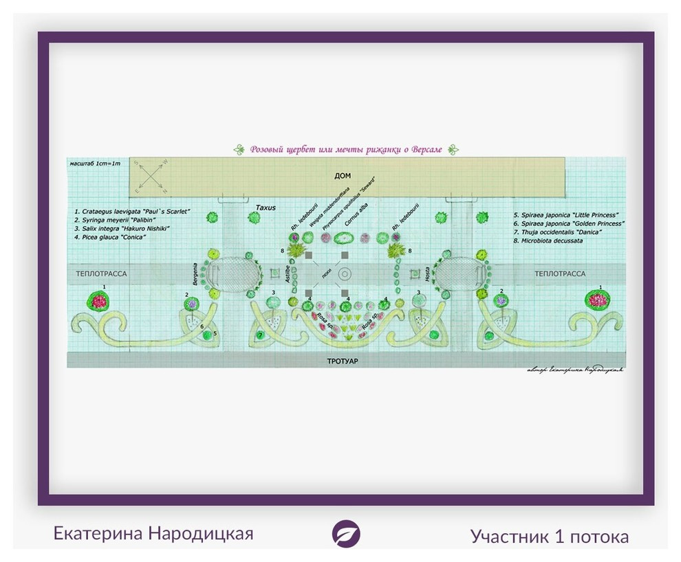 Розовый щербет или мечты рижанки о Версале.