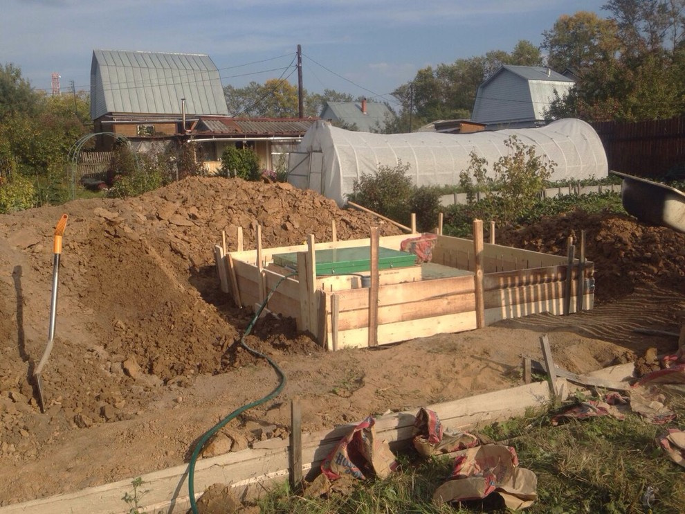 Кессон погреб для бытового использования