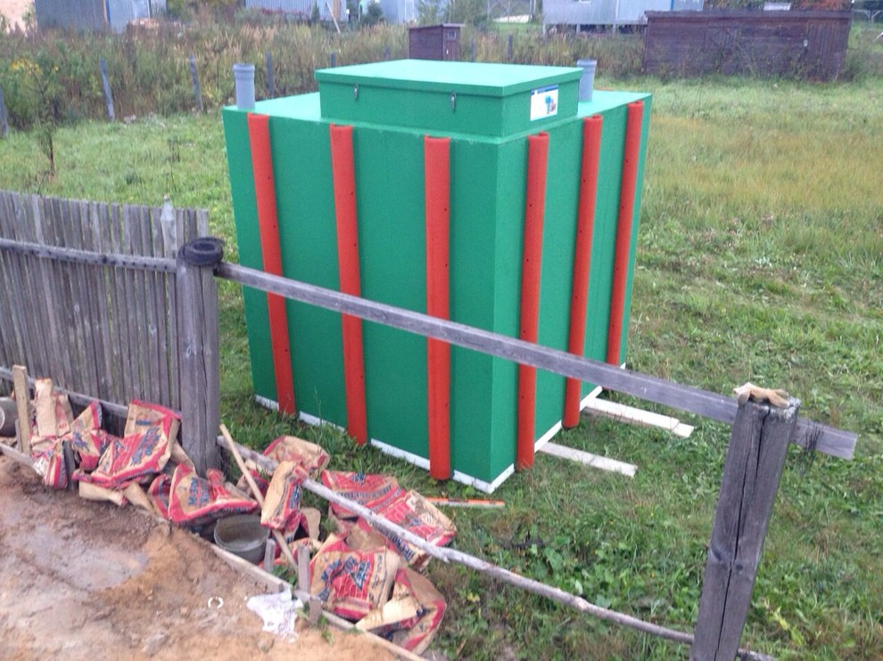 Кессон погреб для бытового использования