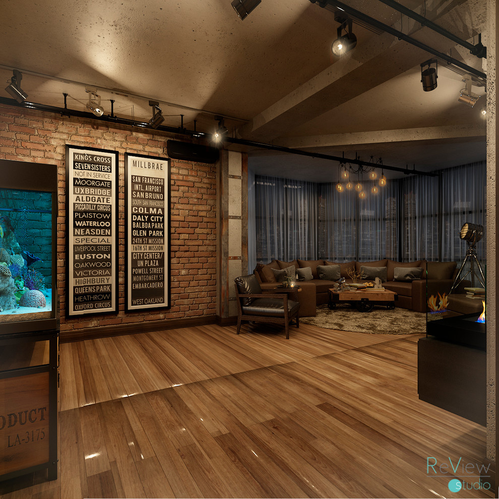 Обложка проекта: Гостиная трехкомнатной квартиры в г. Ессентуки