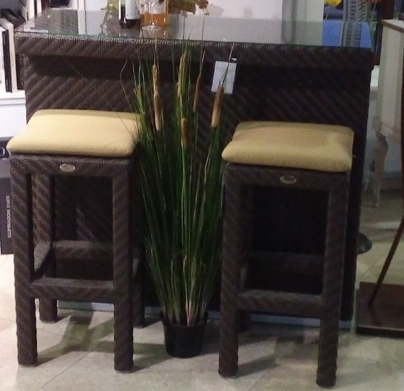 Стойка барная Omega, 2 стула