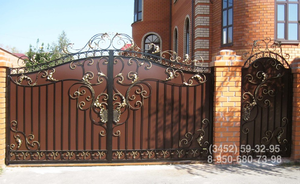 Кованые ворота от предприятия Интеграл