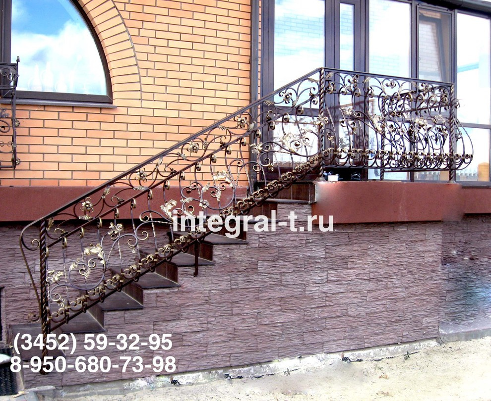 Кованые перила