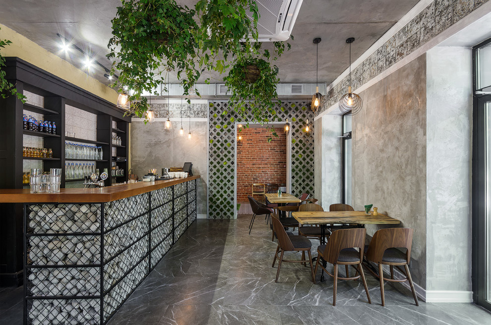 Интерьер кафе BOTANICA в г. Воронеж