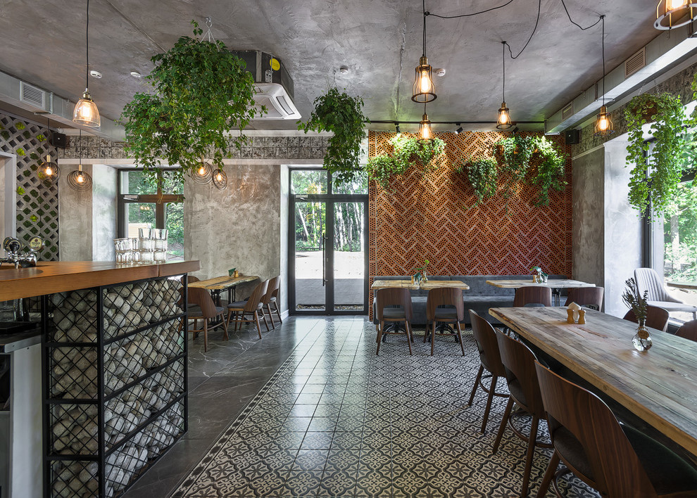 Интерьер кафе BOTANICA в г. Воронеж