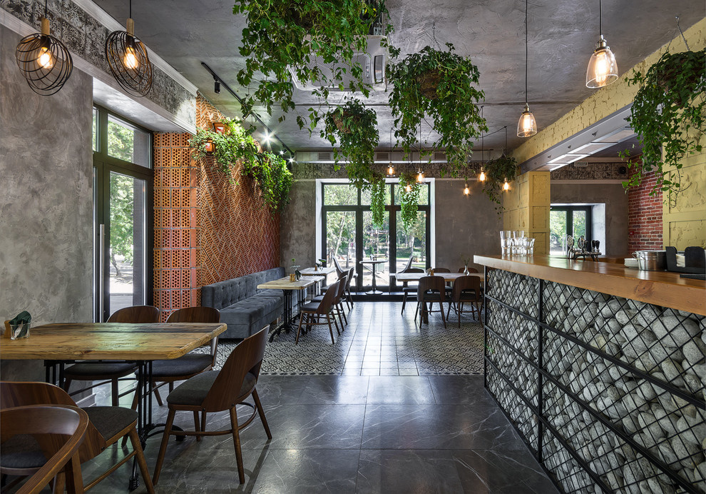 Интерьер кафе BOTANICA в г. Воронеж