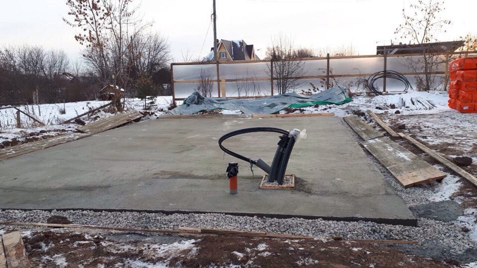 Строительство Гаража на 2 автомобиля.