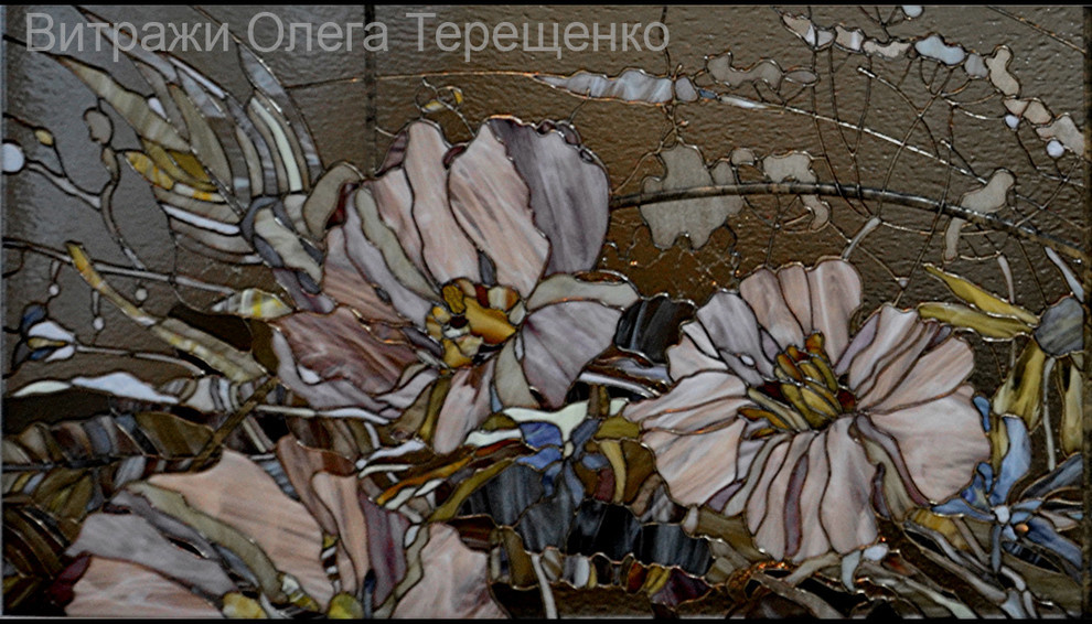 Обложка проекта: Витраж "Цветы".