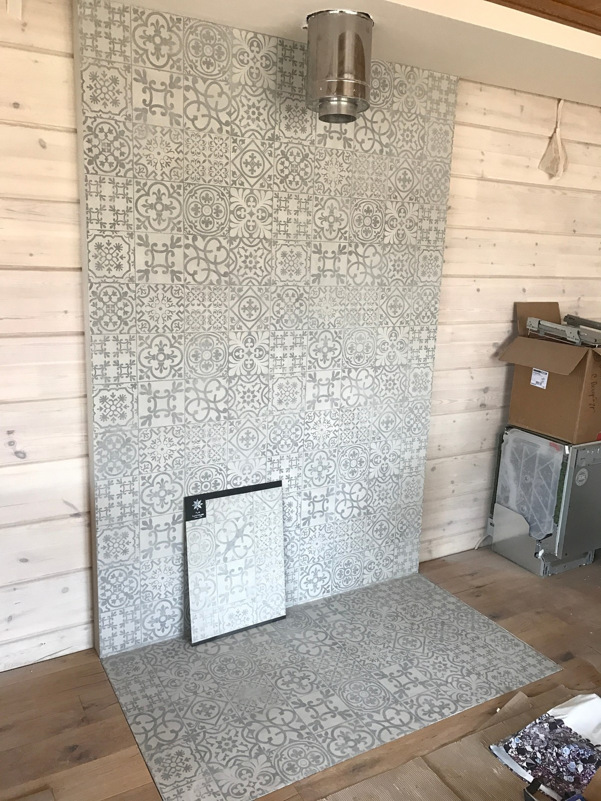 Имитация старинной плитки