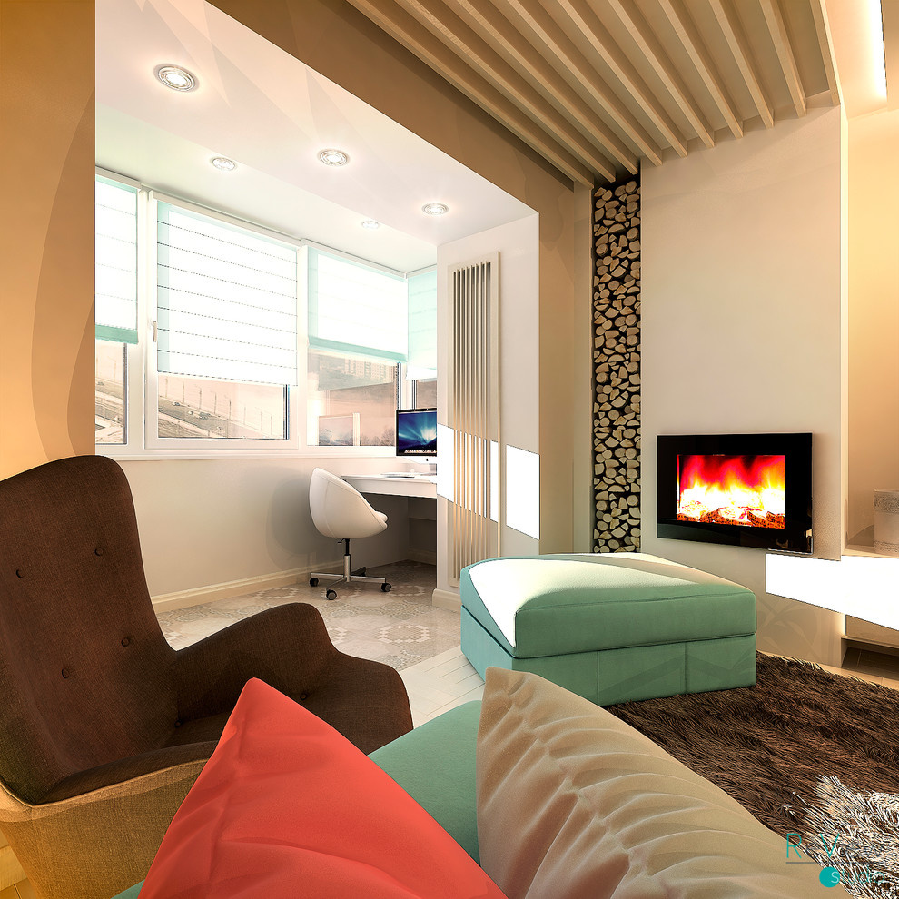 Обложка проекта: Гостиная квартиры в г. Пятигорске