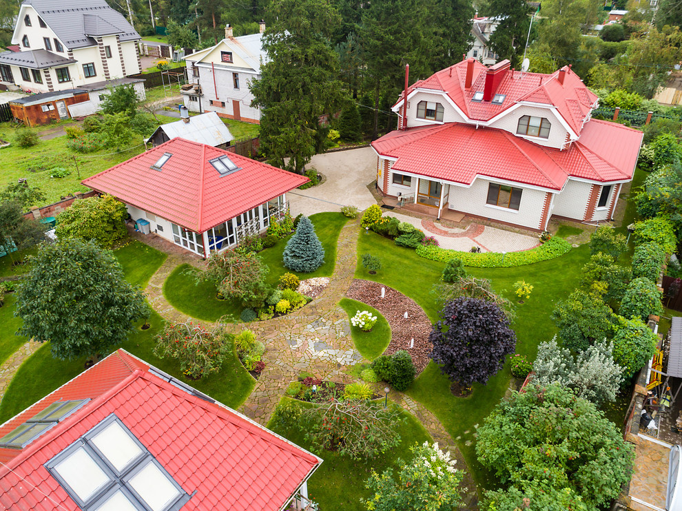 Аэрофотосъемка в пригороде