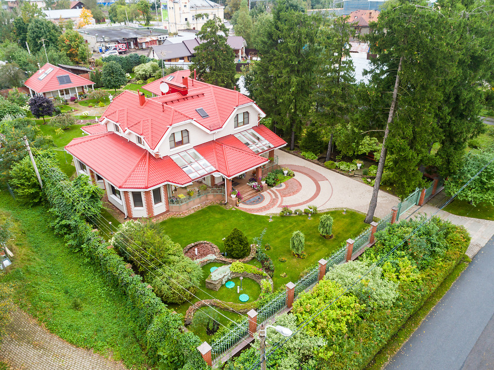 Аэрофотосъемка загородного дома