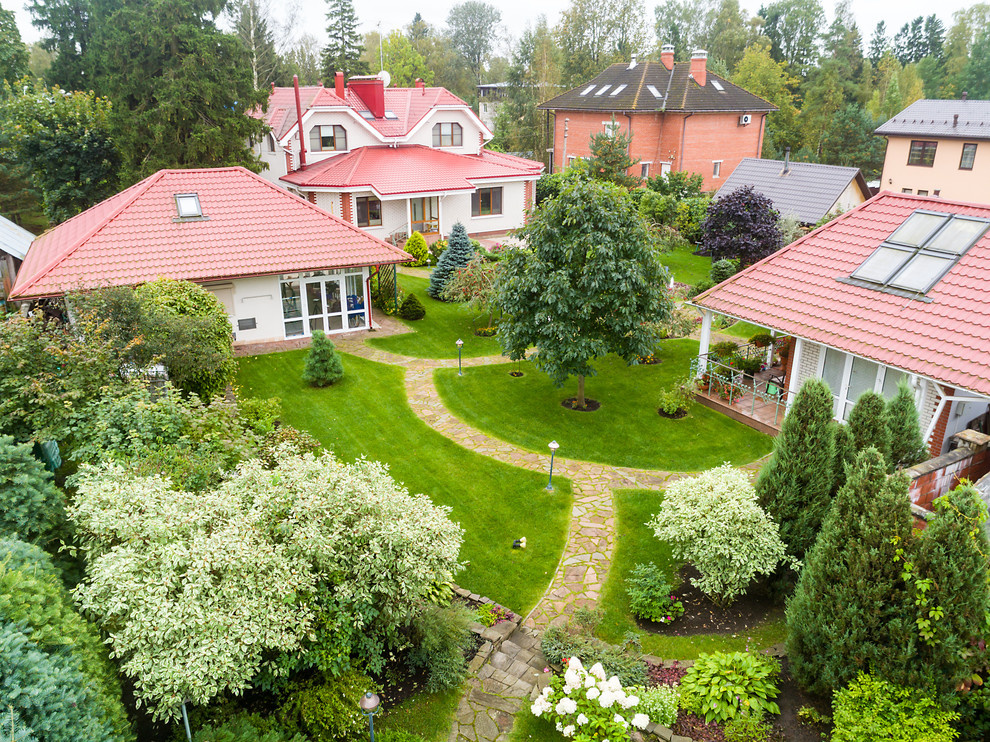Аэрофотосъемка загородного дома