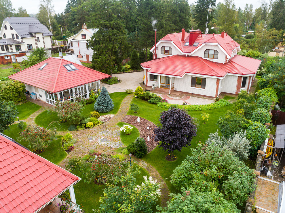 Аэрофотосъемка загородного дома