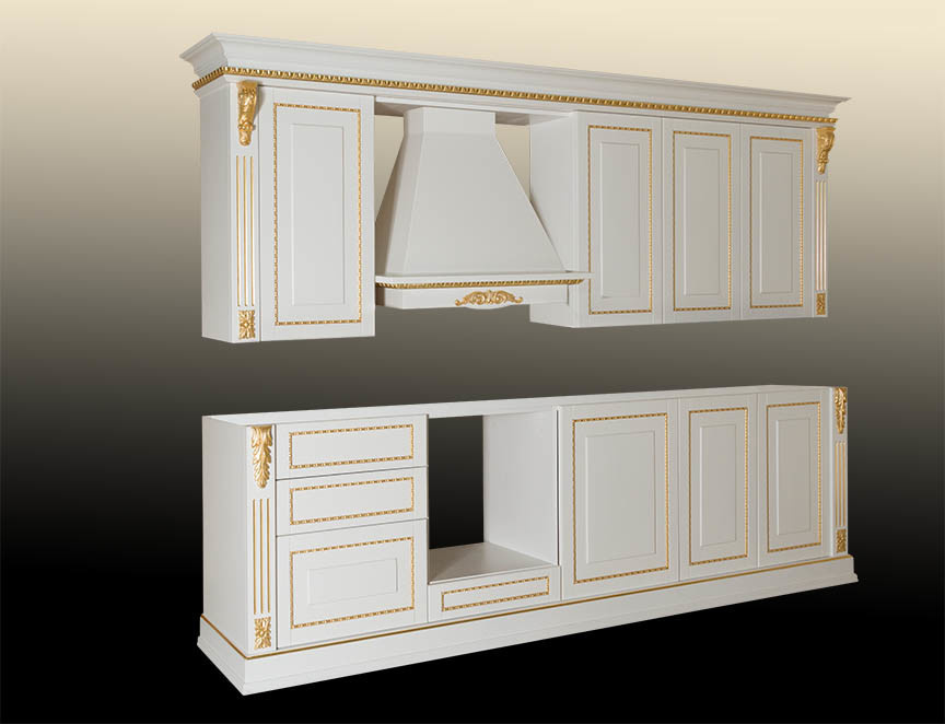 Cucina Bianco Oro