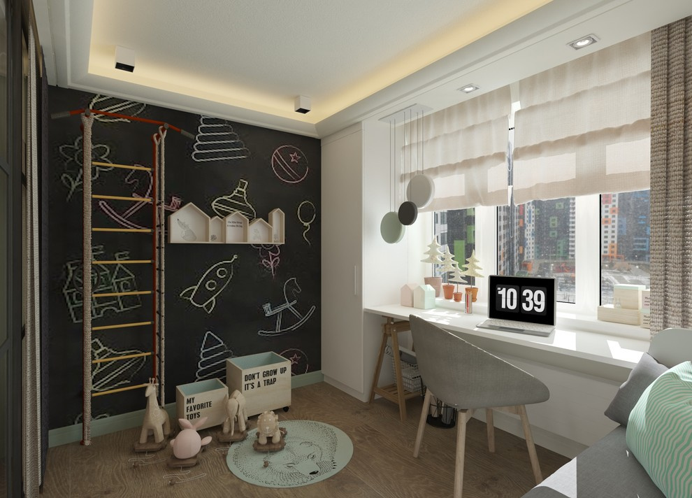 Встроенные шкафы.