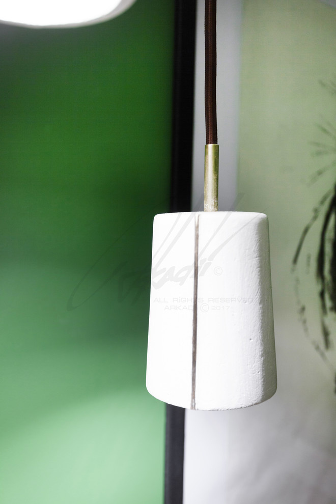 Ванная в зеленых тонах