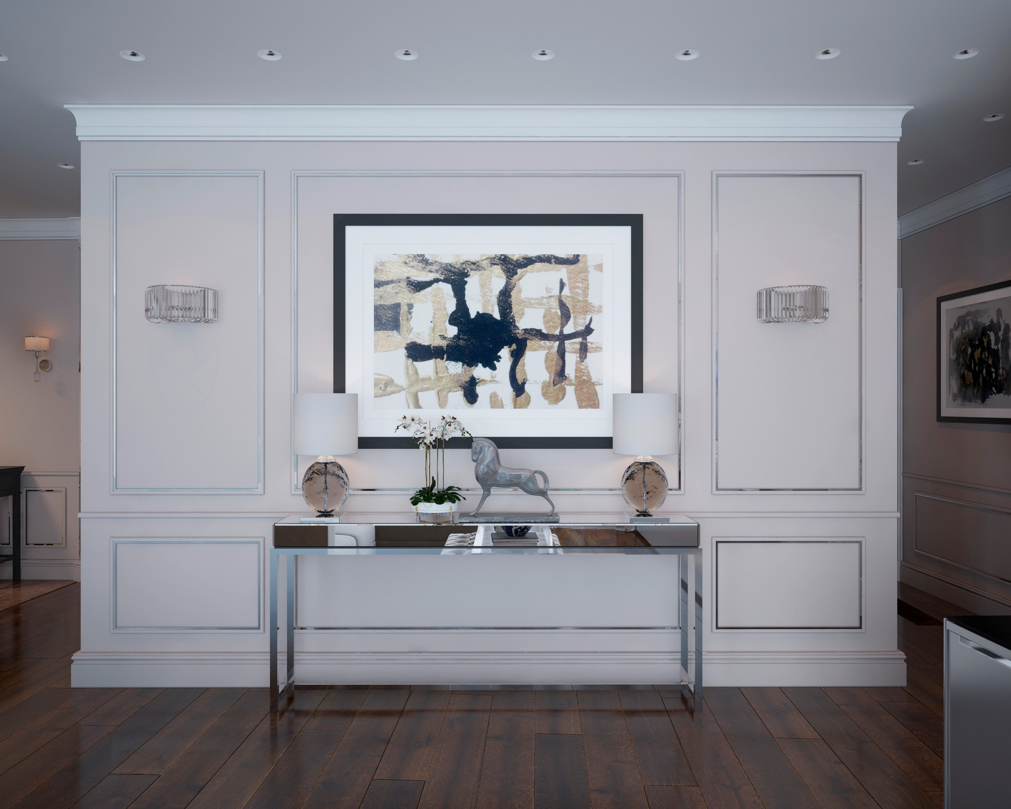 Сколково-Парк. Квартира современная классика. 145 кв.м.