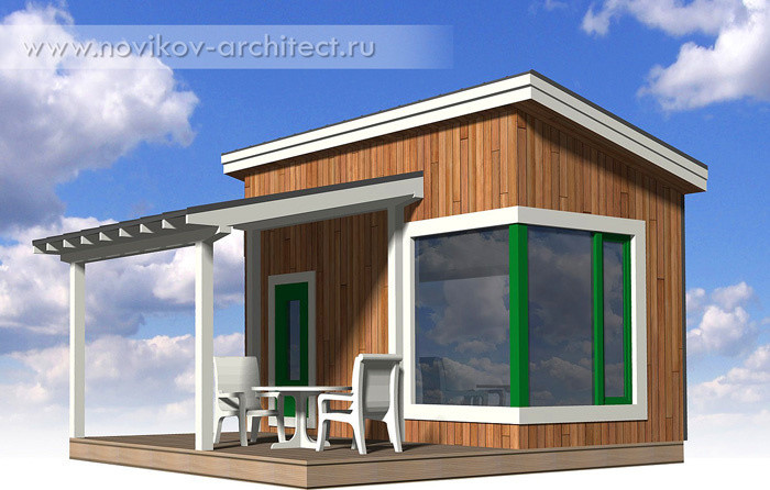 Tiny House - гостевой домик для поселения ЭКОЛОДЖ
