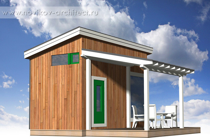 Tiny House - гостевой домик для поселения ЭКОЛОДЖ