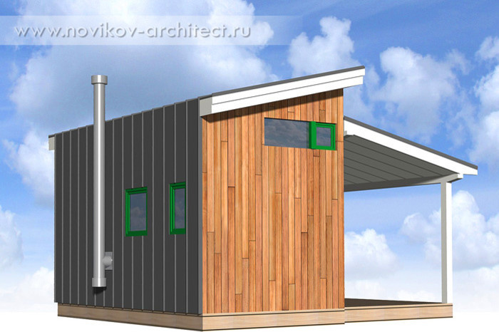 Tiny House - гостевой домик для поселения ЭКОЛОДЖ