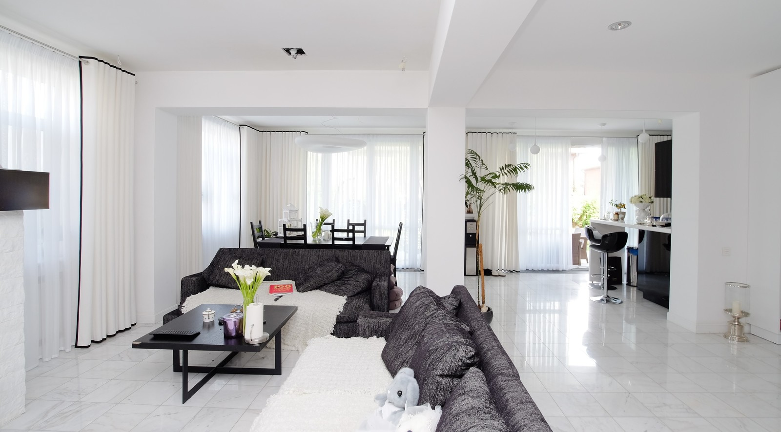 Белые облака