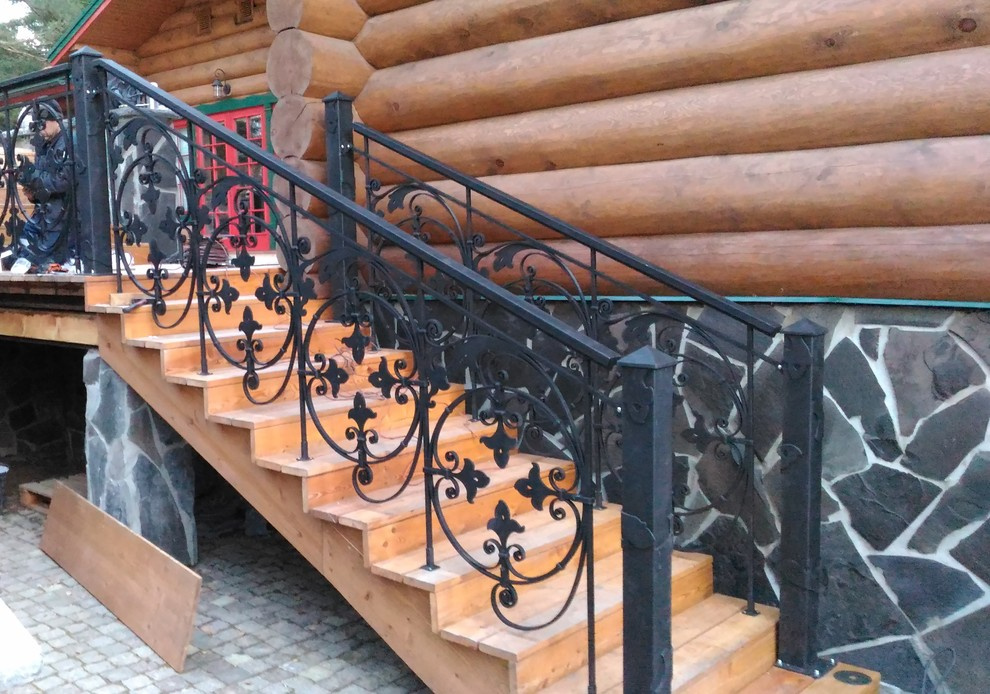 Перила для бани