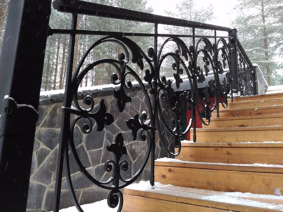 Перила для бани