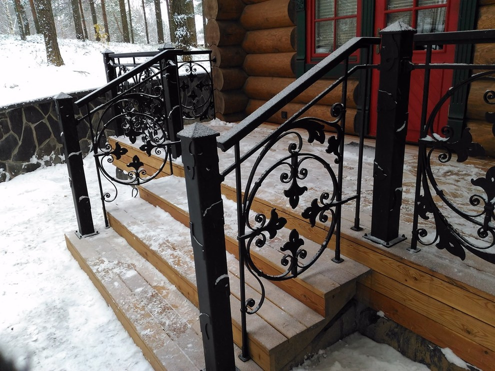 Перила для бани