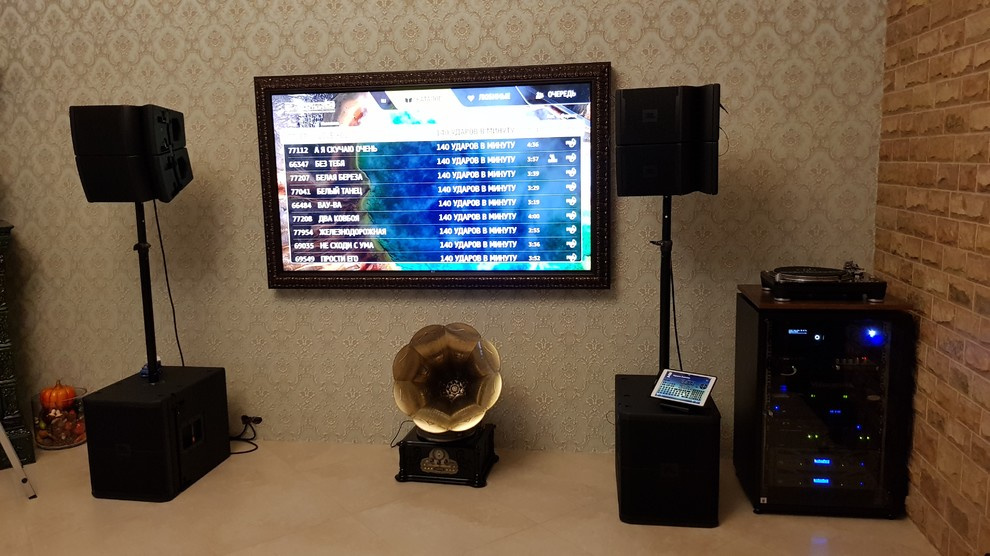 Профессиональное караоке в частном доме