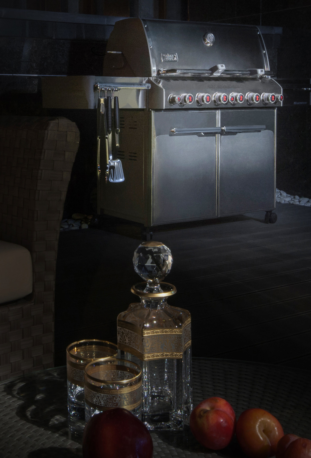 Квартира в темном стиле