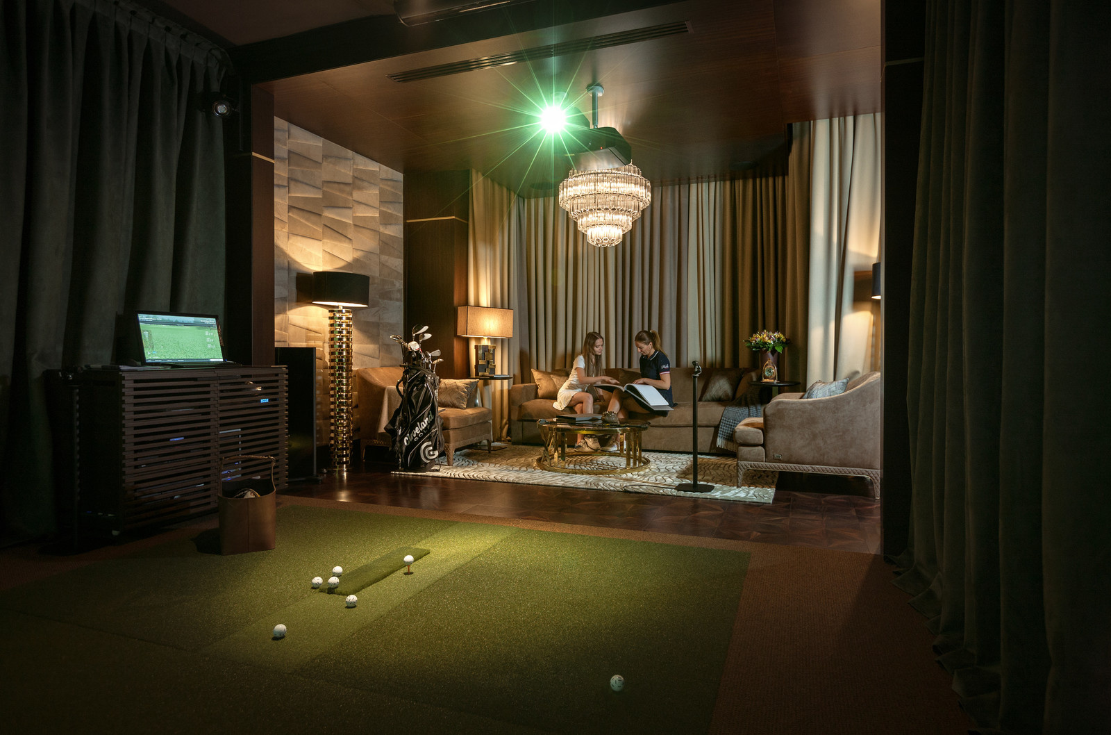 Квартира в темном стиле