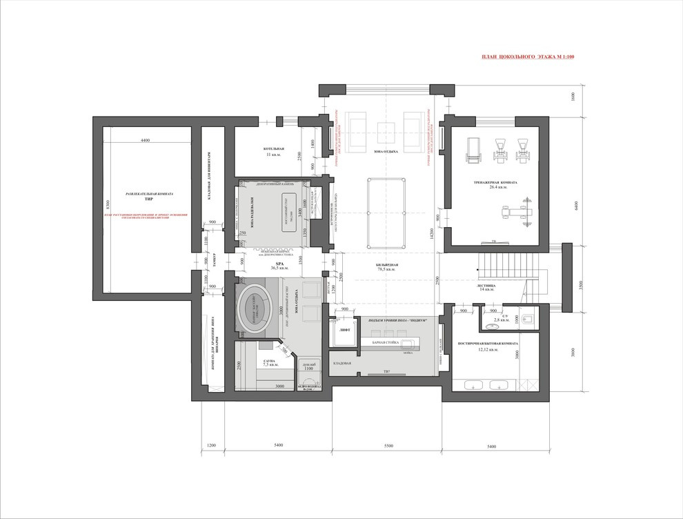 Интерьер загородного дома