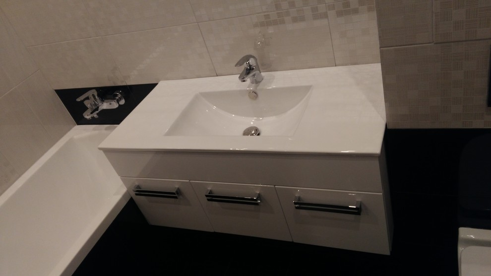 Санузел в однокомнатной квартире